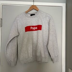 Hatch Graphic Crewneck Sweatshirt - Gray